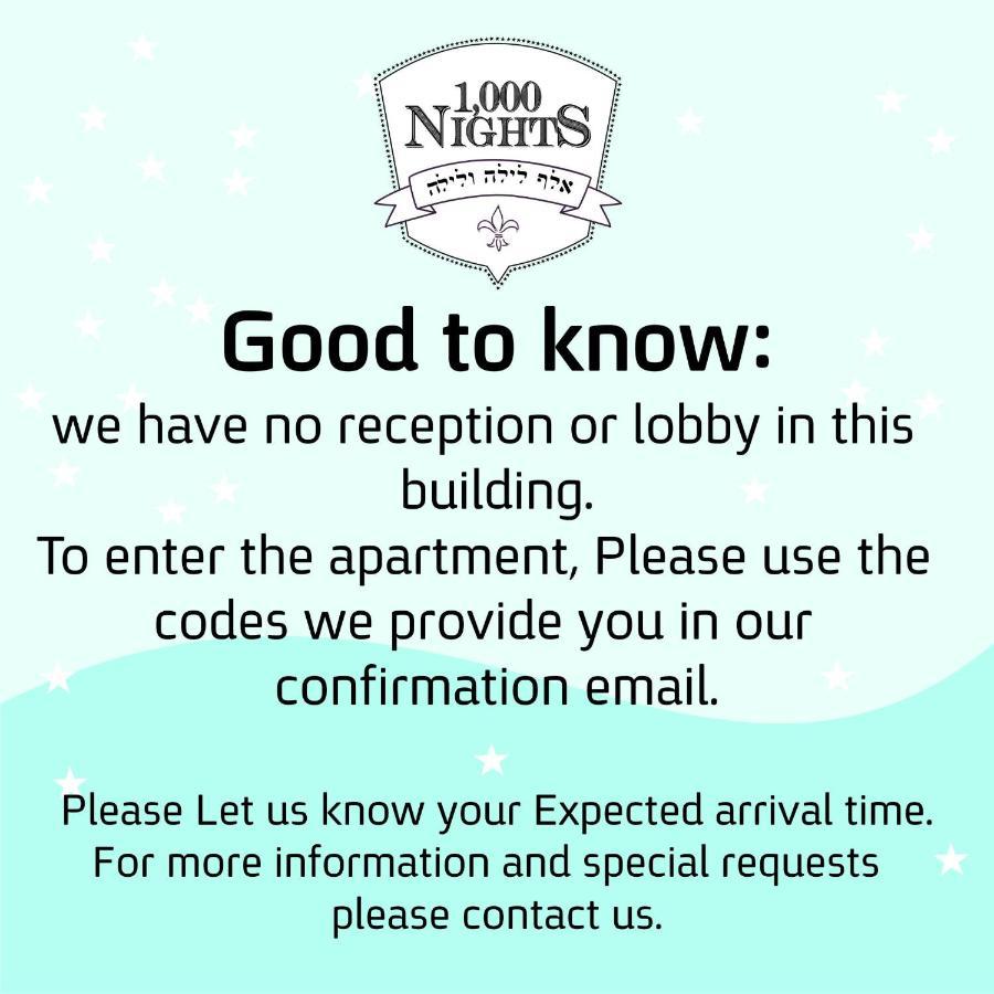 텔아비브 1000Nights Urban Garden 아파트 외부 사진